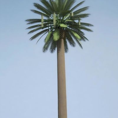 15 20 25 30 35 40 45M Hot Dip gegalvaniseerd gecamoufleerde valse boom mobiele telefoon toren Bionische Cypress Monopole torens