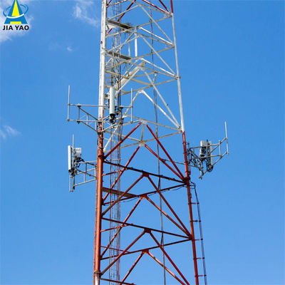 10 20 30 40 50 60M gegalvaniseerde buisstaal toren Wifi signaal Bts Televisie 3 poten buisstaal toren