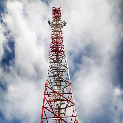 30m zelfdragende roostertoren voor communicatie GSM toren gemaakt van hoekstaal