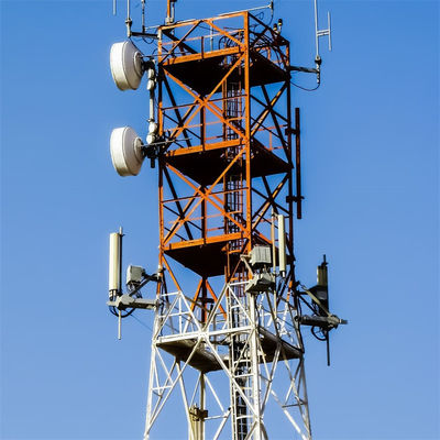 Hoekrooster Stalen radio-antenne 4g draadloze apparatuur Antenne Booster Cell Signal Mobiele telecommunicatietoren