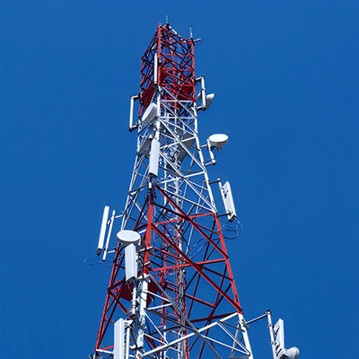 30m zelfdragende roostertoren voor communicatie GSM toren gemaakt van hoekstaal