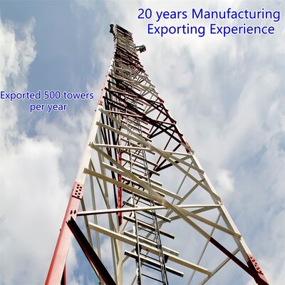 5 10 15 20 25 30 M Zelfdragend gegalvaniseerd hoekstaal 3 poten toren