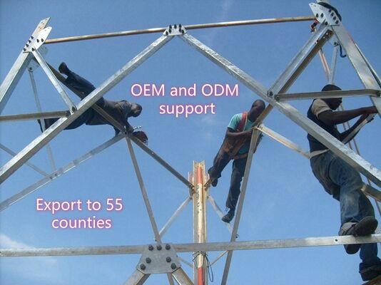 5 10 15 20 25 30 M Zelfdragend gegalvaniseerd hoekstaal 3 poten toren 5-100M