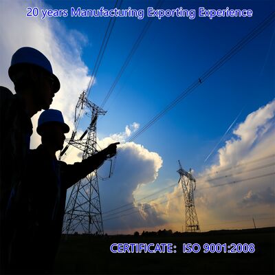 Hoogspanning 220KV 500KV gegalvaniseerd hoekstaal stroomtransmissie toren ophanging nutspool