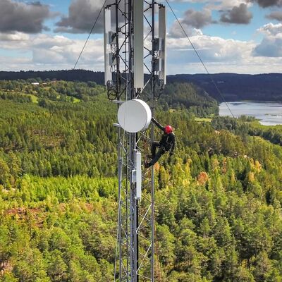 Geaffineerde draadtoren met ontwerp conformiteit met ANSI/TIA-222-G-H-F en Europese EN-normen voor structurele prestaties