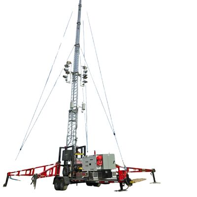 Buiten Teleskopisch gegalvaniseerd staal 15 20 30M 5G 4G Wifi noodsignaalversterker Communicatietoren