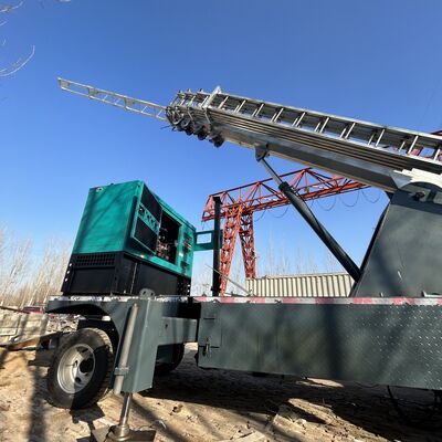 Zware Telescooptoren met Verticale Afwijking Minder Dan Eén Per Duizend Biedt Prestaties voor Communicatie- en Verlichtingstaken