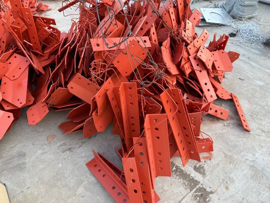 A36 ASTM 4-benige gegalvaniseerde telecom staal rooster toren voor betrouwbare internet oplossingen ontwerpen