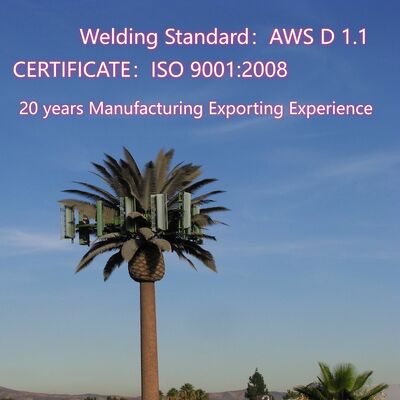 15 21 27M Scenic Zone Bionische Boom Gecamoufleerde Gegalvaniseerde Staal Outdoor 5G 4G Wifi Communicatie Toren