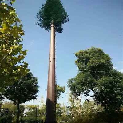 30M Bionic Tree Tower designed to replicate natural trees with durable materials and integrated antenna mounts for telecom