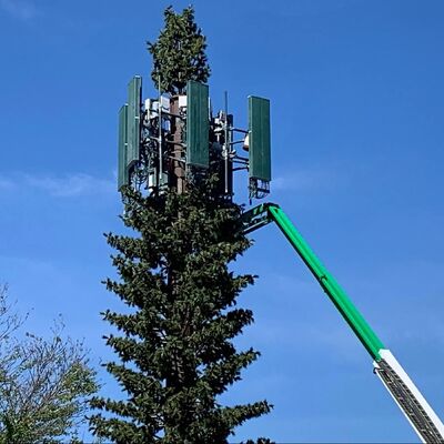 Bionic Tree Tower kunstmatige boomtoren slagvastheid KV 27 joule bij verschillende temperaturen voor structurele betrouwbaarheid