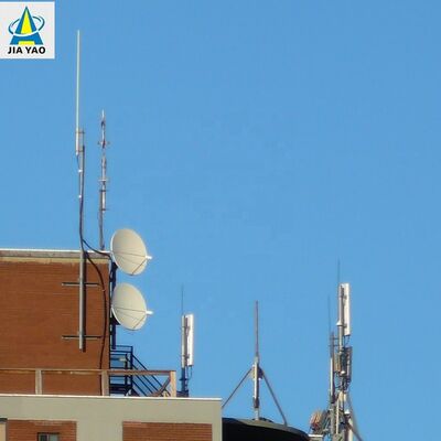 10M 20M monopole laag profiel kleine cel communicatie toren dakmontage voor 5G signaalversterking