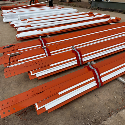 30 42 52 Meter Q355 Steel 4 Legged Angle Steel Tower Wide Coverage For High Speed Railway Hub