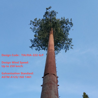 18 27 35 meter gecamoufleerde palmboom-telecommunicatietoren voor resorthotellandschap