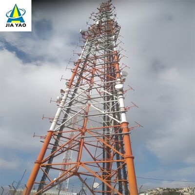 48m 60m 70m 77Meter Compacte Voetafdruk 3 Buis Telecom Toren Voor Stedelijke Voetgangersstraat 5G
