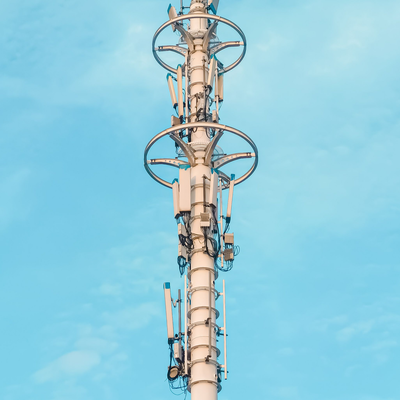 32M slanke profiel monopole toren landschapsvriendelijk voor stedelijke voetgangersstraat
