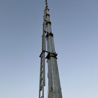 12m - 25m Draagbare Telescopische Stalen Mast Toren voor Mobiele Basisstations en Tijdelijke Evenement Surveillance met Elektrisch Hefsysteem en Snelle Implementatie Basis