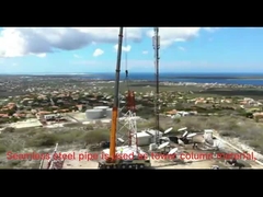 3 beenige buisvormige stalen toren