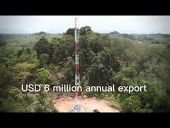 3 poten stalen communicatietoren